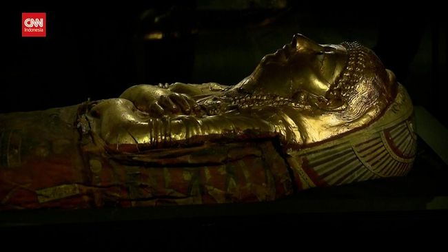 Sejumlah arkeolog menemukan mumi berlidah emas di Mesir. Apa guna lidah emas tersebut?