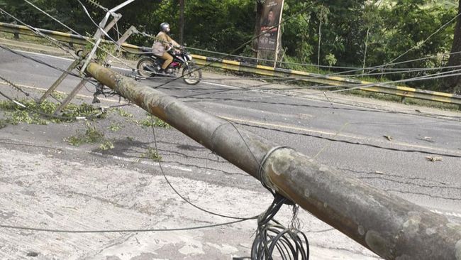 Gempa Cianjur pada Senin (21/11) menyebabkan infrastruktur telekomunikasi mati.