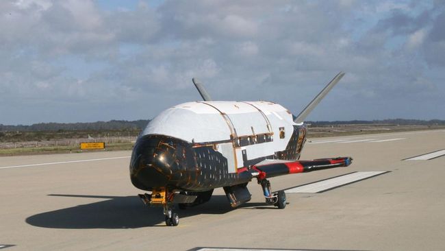 Pesawat ruang angkasa yang dioperasikan militer AS baru saja