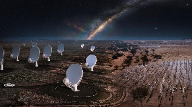 Teleskop terbesar yang pernah ada, The Square Kilometre Array (SKA), mulai dibangun di Afrika Selatan dan Australia demi mencari kehidupan di semesta.