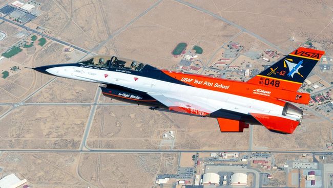 Jet tempur  Vista X-26 kini dirancang bisa diterbangkan oleh kecerdasan buatan. Bagaimana akurasi keputusan tempurnya?