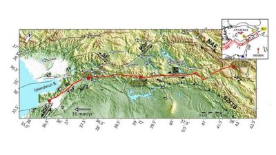 Patahan Anatolia Timur menjadi penyebab gempa dahsyat dengan magnitudo 7,8 terjadi di Turki, Senin (6/2) waktu setempat.