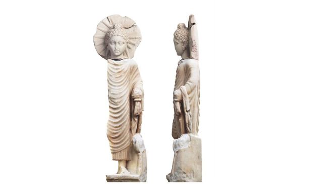 Patung Buddha berusia 1.900 tahun ditemukan di kota era Mesir kuno. Siapa yang membawa ajaran Siddharta Gautama sampai ke sana?