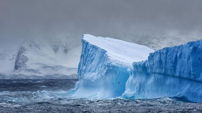 Para peneliti menyatakan es laut Antartika pada Februari menyentuh titik terendah sejak pencatatan satelit dimulai 45 tahun lalu. Ada apa?