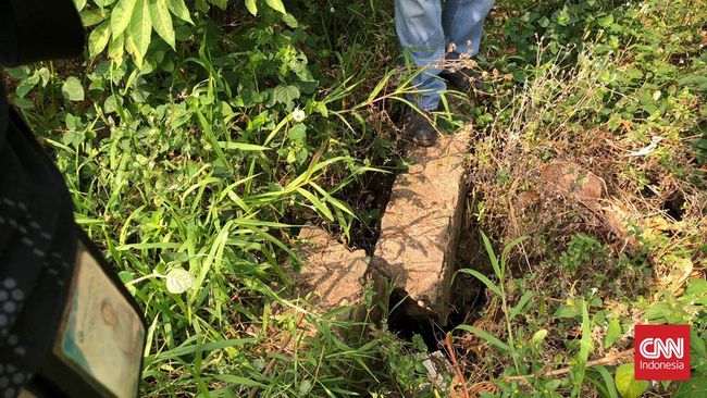 Usai setidaknya empat hari penelitian lapangan, BRIN menemukan rekahan 35 meter yang diduga jalur patahan baru di Cianjur.