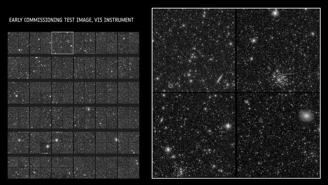 Euclid, teleskop luar angkasa dengan misi mencari semesta gelap, mengirim hasil foto inframerah perdana. Cek penampakan taburan kilauannya.
