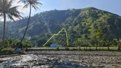 Struktur piramid di kawasan Toba, Sumut, tengah diteliti para ahli geologi lantaran diduga peninggalan peradaban kuno seperti Gunung Padang.