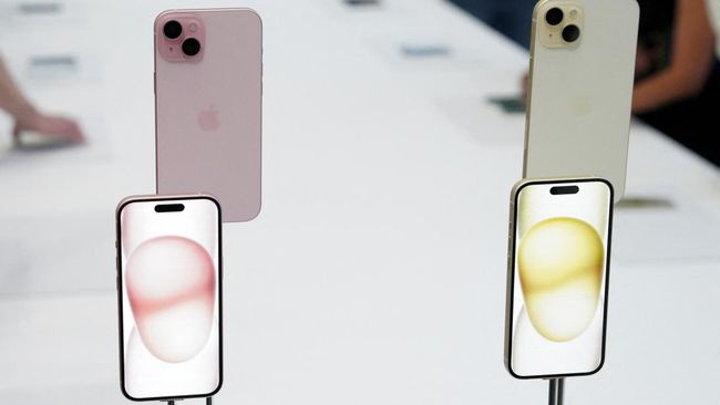 iPhone 15 dirilis di AS dengan harga mulai Rp12 jutaan. Berapa jadinya kalau sudah resmi masuk RI?