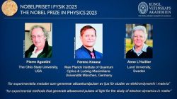 Teliti Dinamika Elektron, Trio Ilmuwan Menang Hadiah Nobel Fisika
