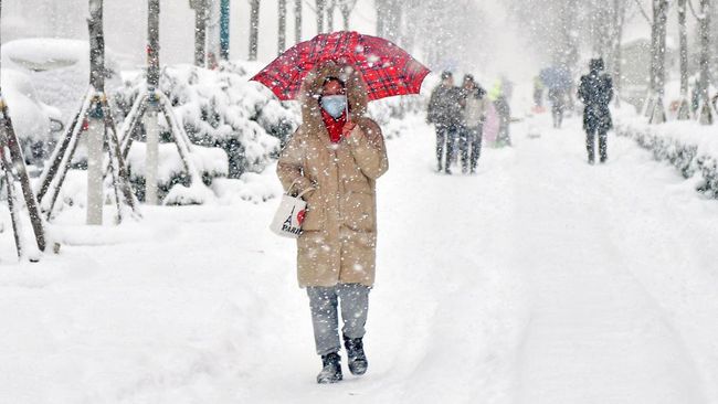 Beijing mencatat rekor gelombang dingin terlama sejak pencatatan dimulai pada tahun 1951.