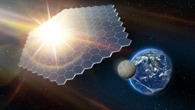 Sejumlah ahli mengusulkan untuk memasang tirai raksasa di ruang angkasa untuk mencegah Matahari makin memanaskan Bumi.