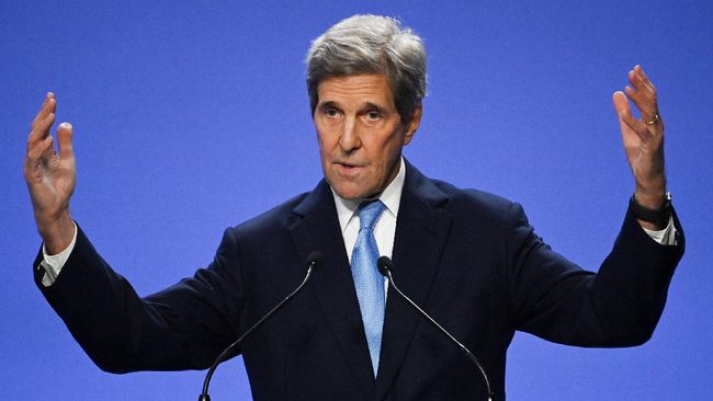 Pengunduran diri Kerry disebut-sebut untuk membantu pemenangan Joe Biden dalam Pemilu AS 2024.